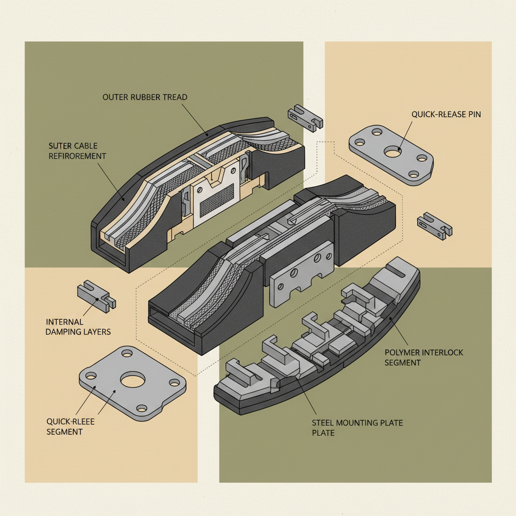 rubber track pads manufacturer