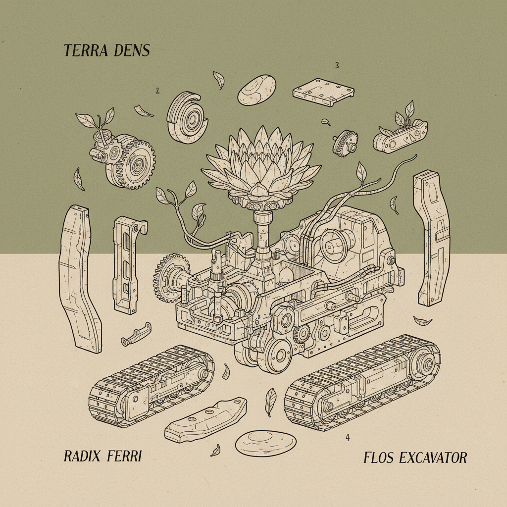 cold milling machine undercarriage part
