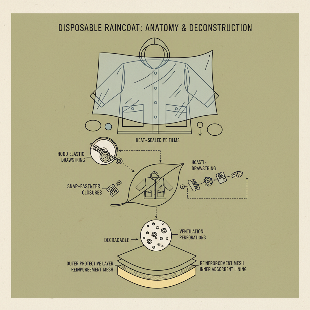 kertakäyttöisten sadetakkien valmistajat