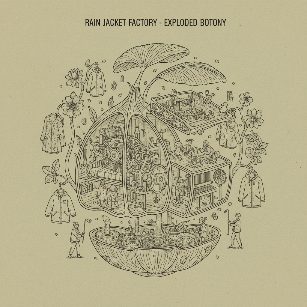 Fabryka kurtek przeciwdeszczowych