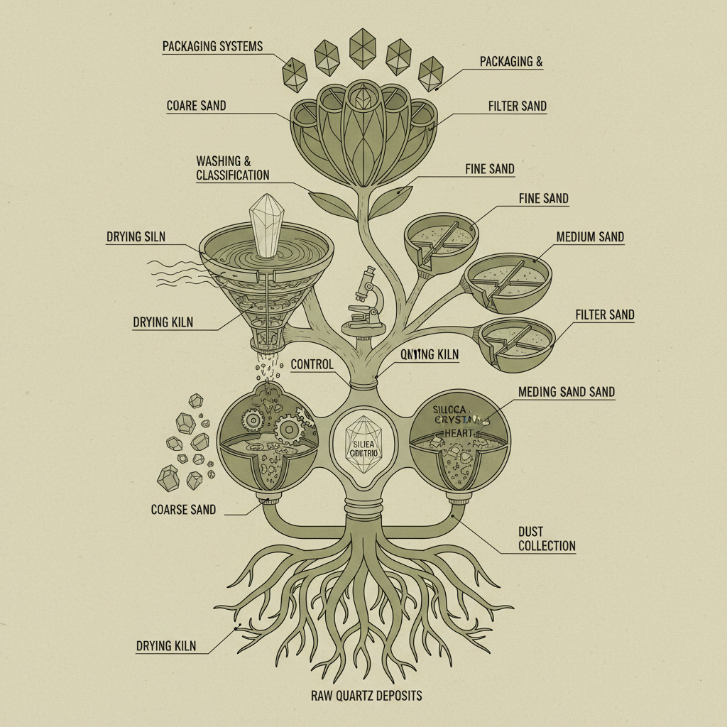 quartz sand manufacturers