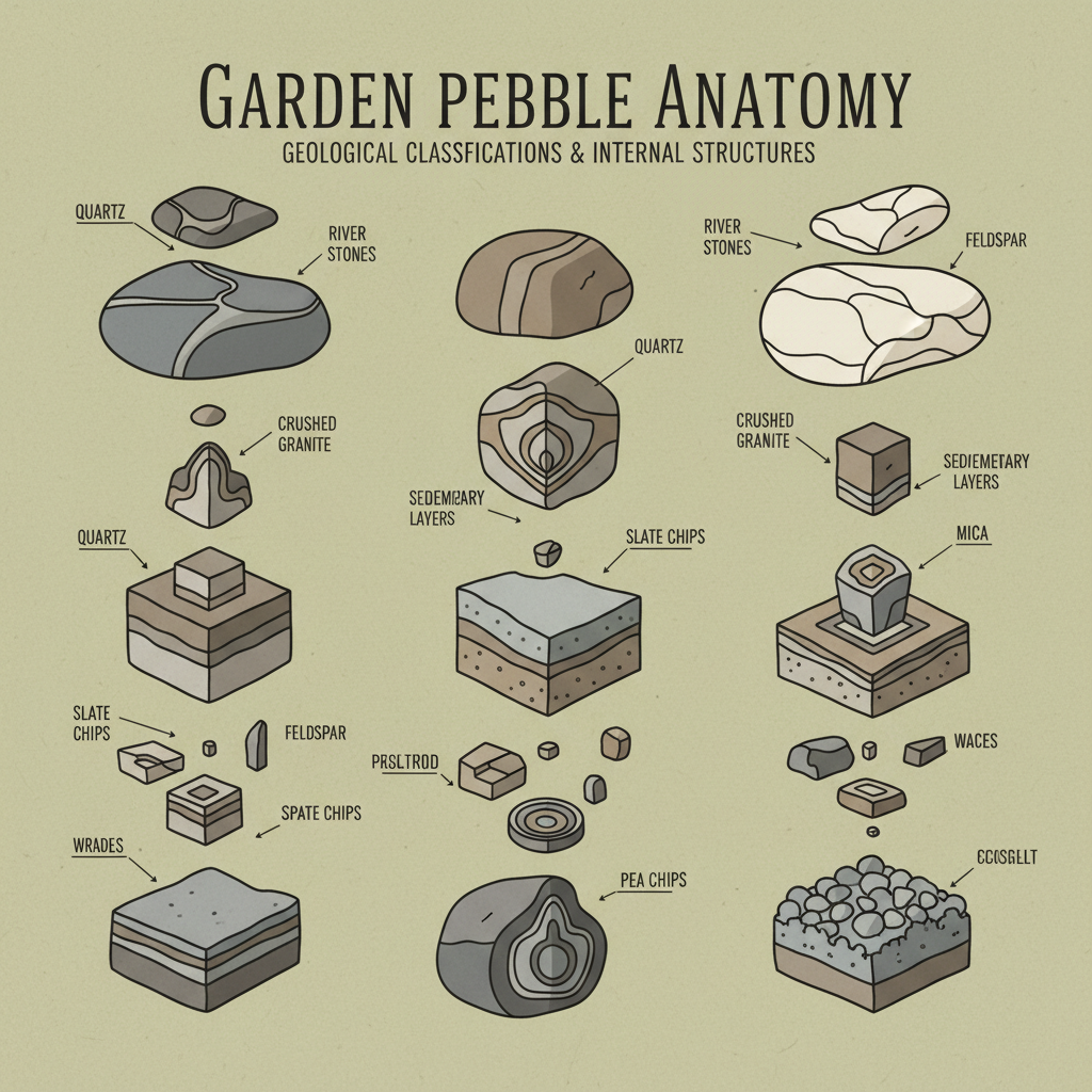 types of garden pebbles