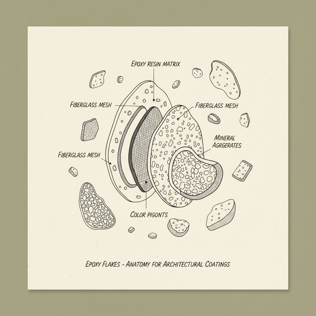 epoxy flakes for sale