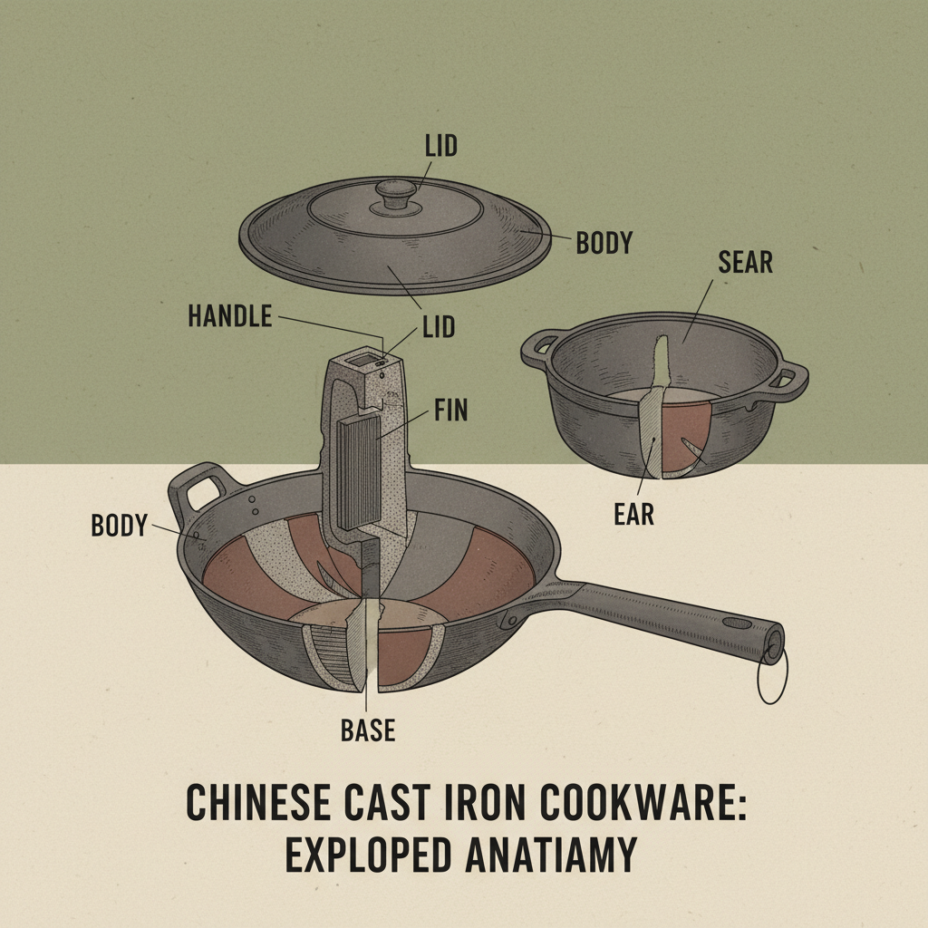 chinese cast iron cookware