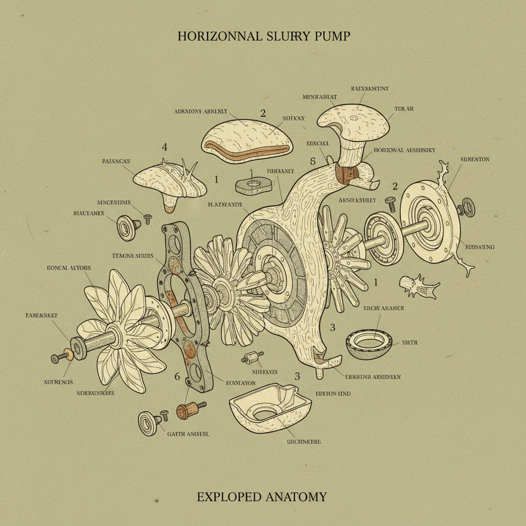 horizontal slurry pump