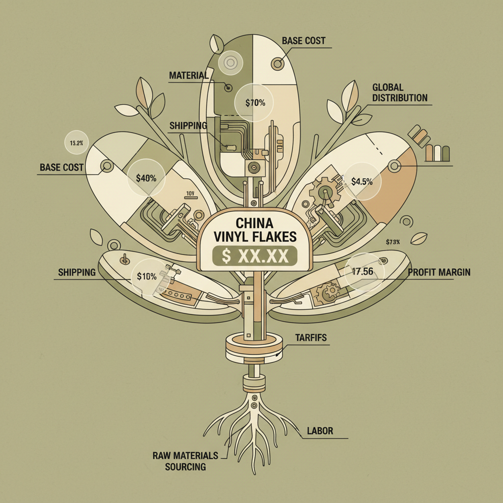 China vinyl Flakes Price
