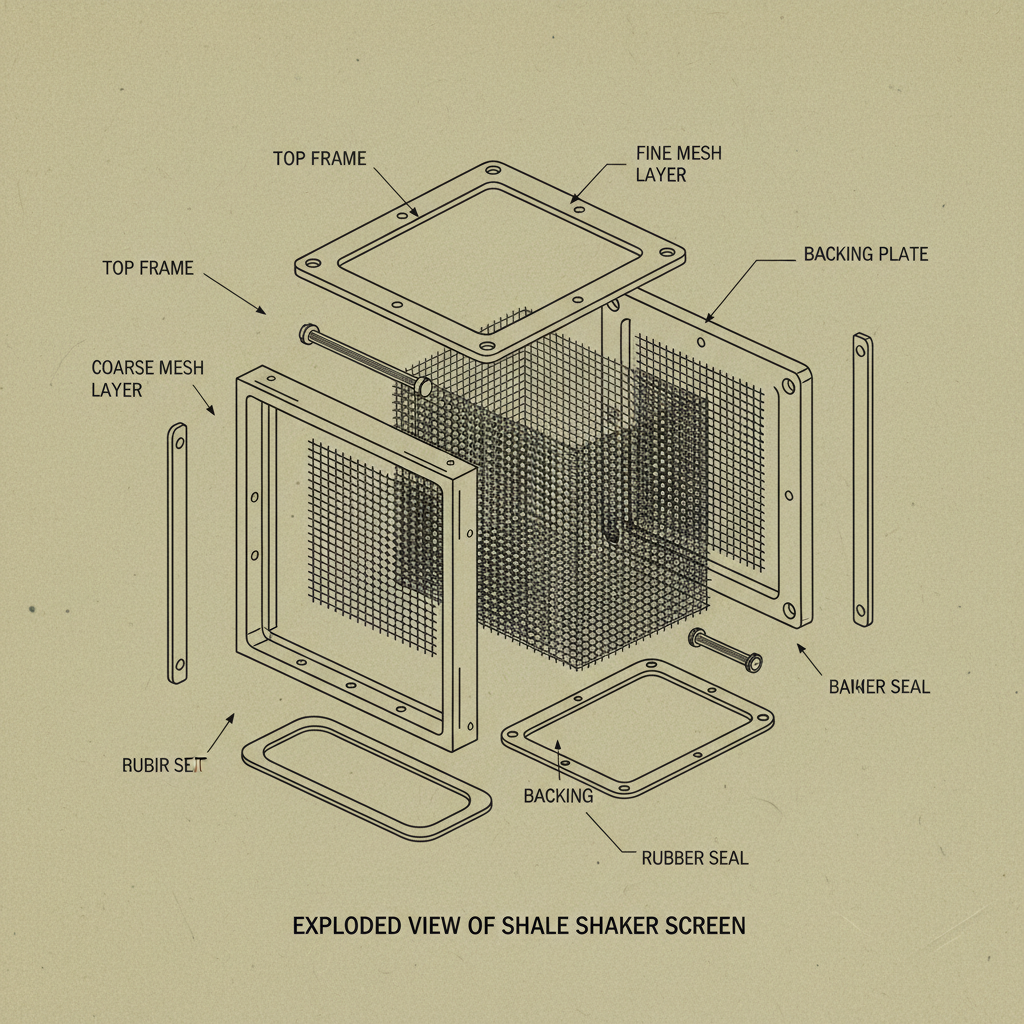 Οθόνες Shake Shaker για γεώτρηση πετρελαίου και αερίου