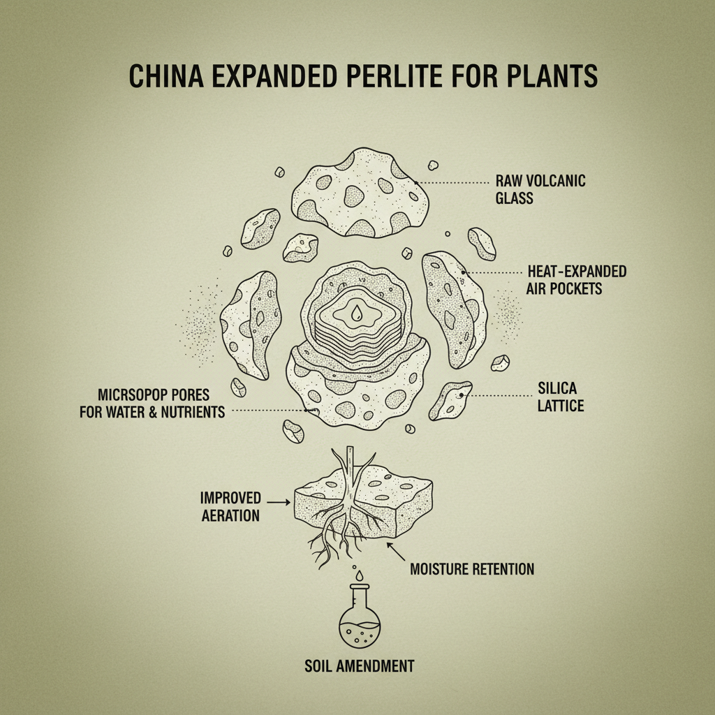 China expanded Perlite For Plants