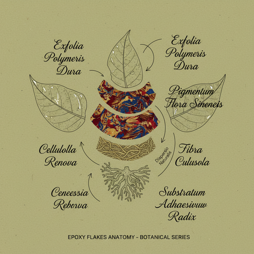 China floor Epoxy Flakes