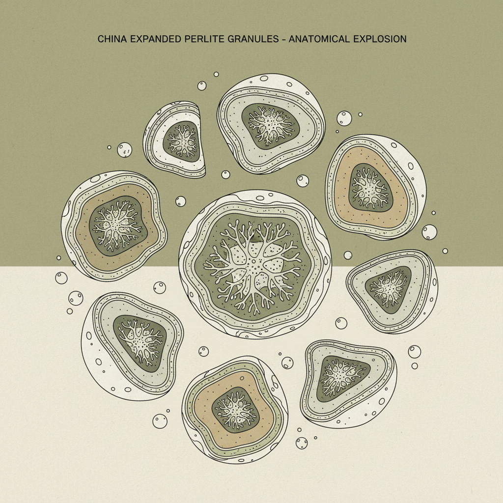 China expanded Perlite Granules