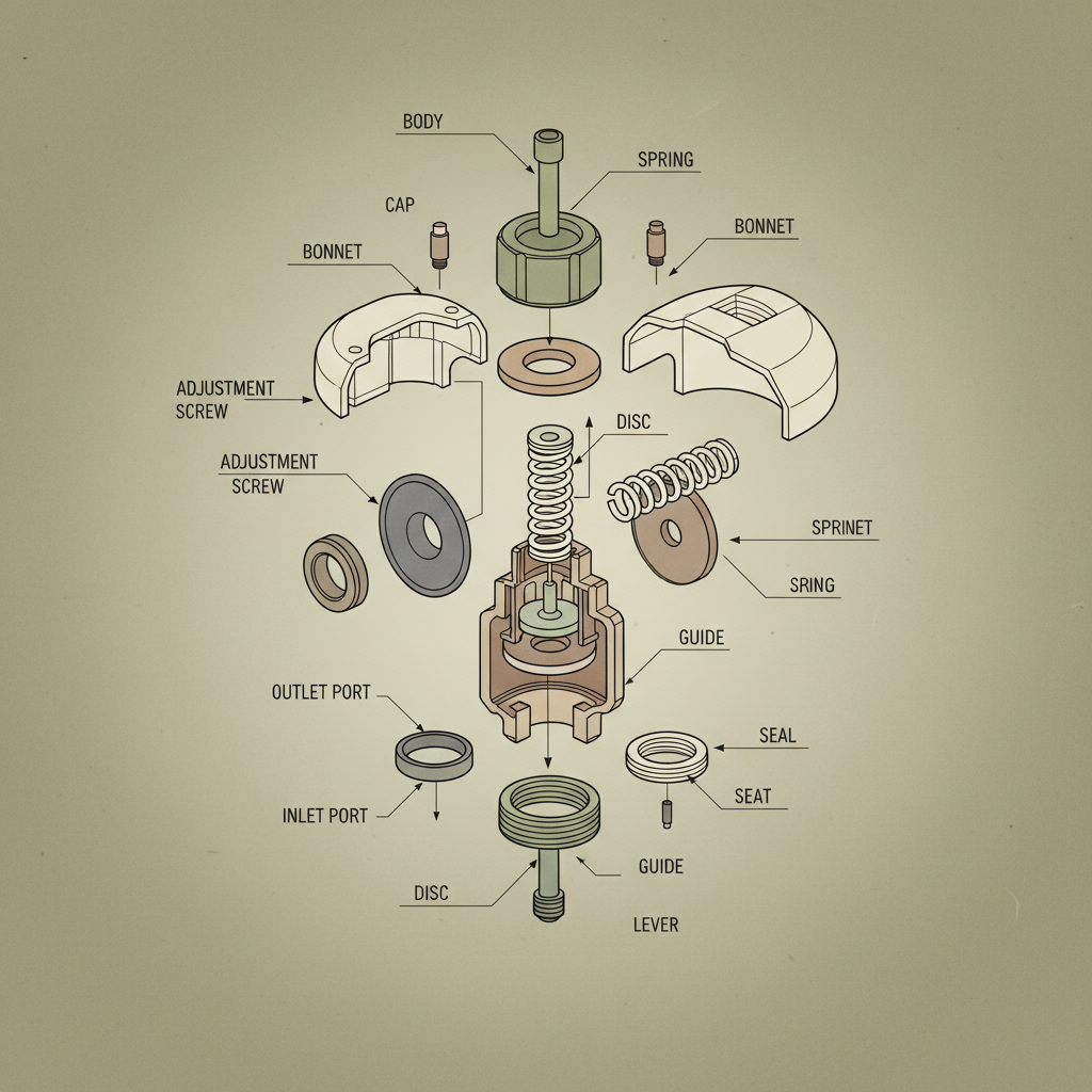 代加工型6巴安全阀