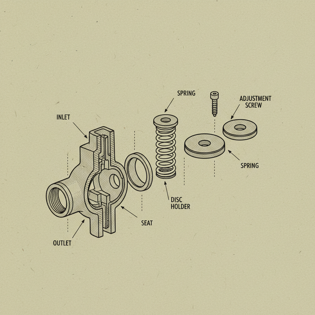 代加工型安全阀，3D模型