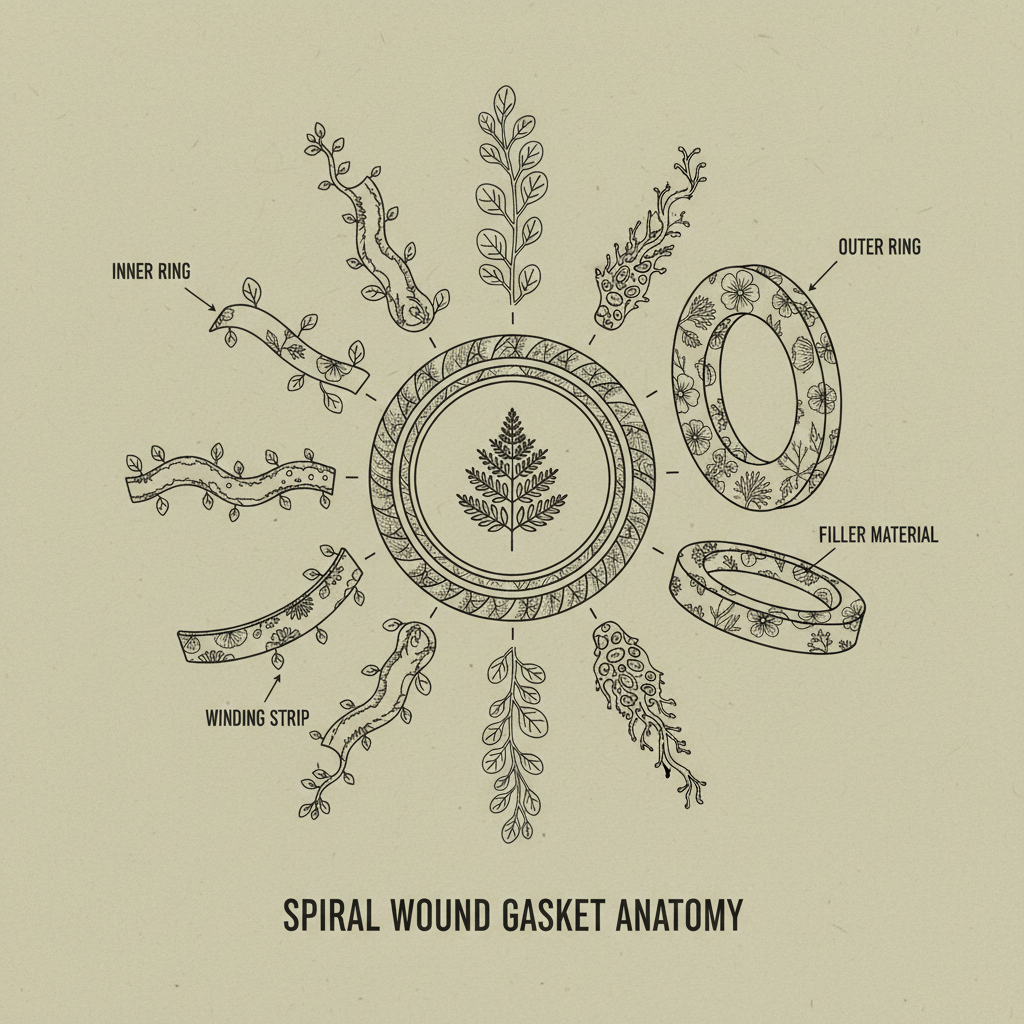 Spiral wound gasket