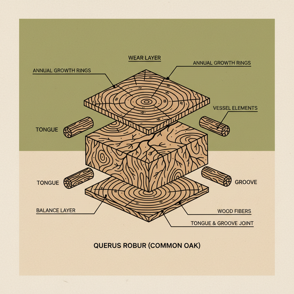 solid oak flooring