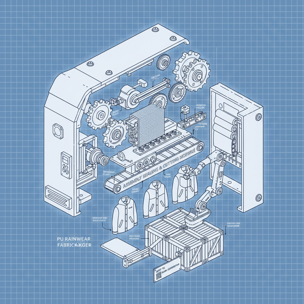 onnmhaireoir éadaí báistí pu