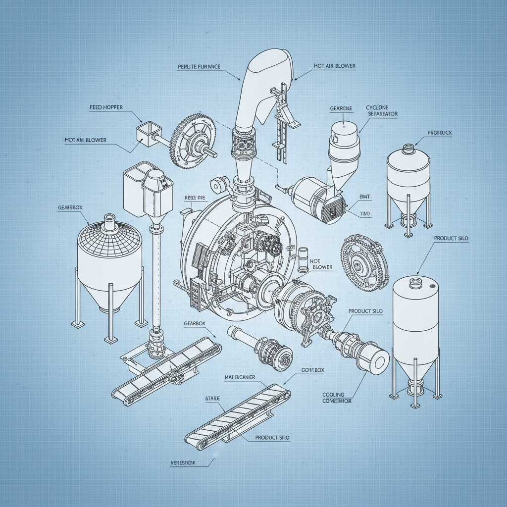 China Perlite Expansion Plant