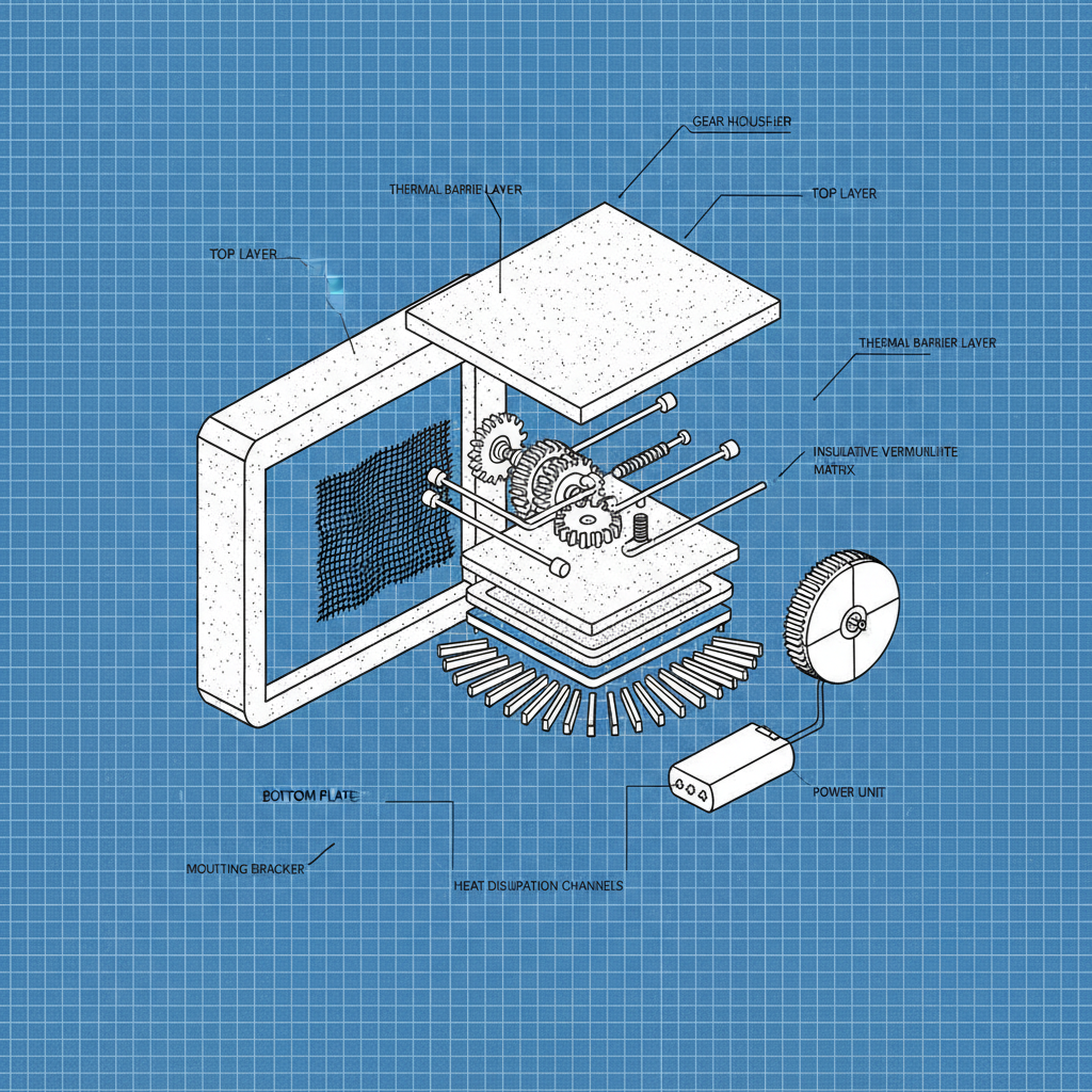 China Insulation Material Vermiculite Board
