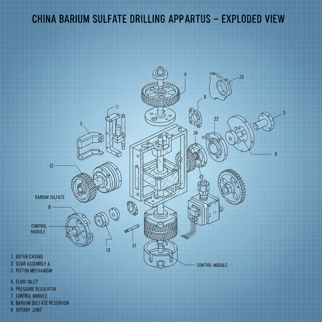 China Barium sulfate for drilling