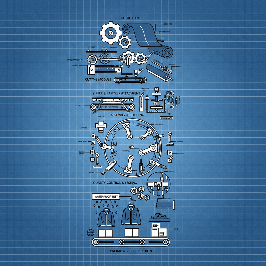 fábricas de jaqueta de chuva