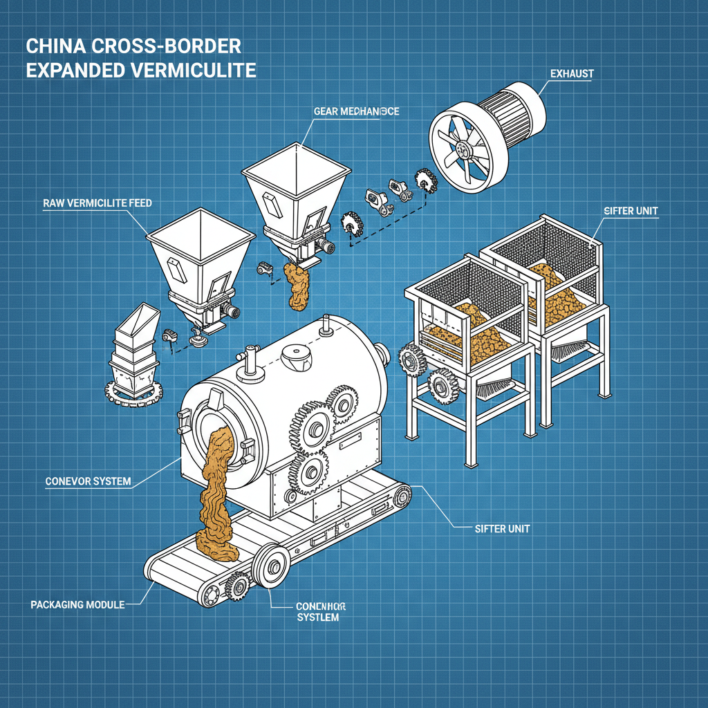 China cross-border Expanded Vermiculite