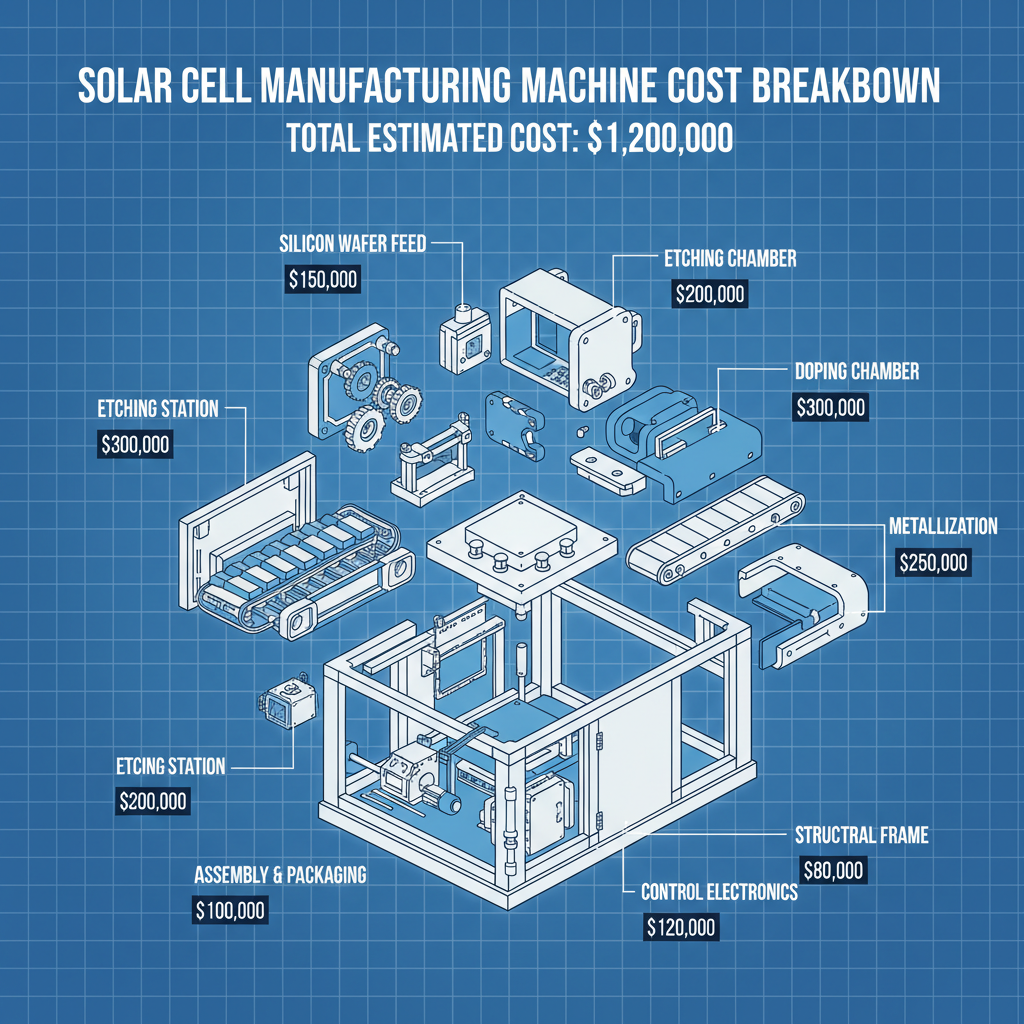 solar cell manufacturing machine cost