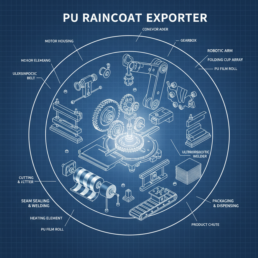 pu raincoat exporter
