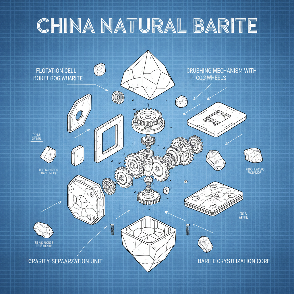 China Natural barite