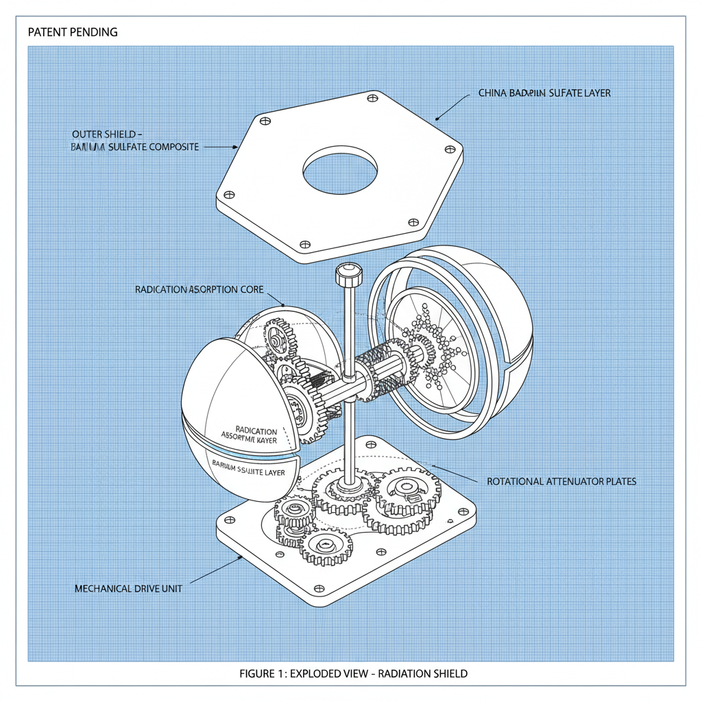 China Barium sulfate used for radiation protection materials