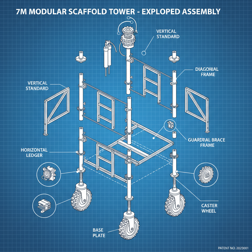 Maximize Productivity and Safety with a Versatile 7m Scaffold Tower