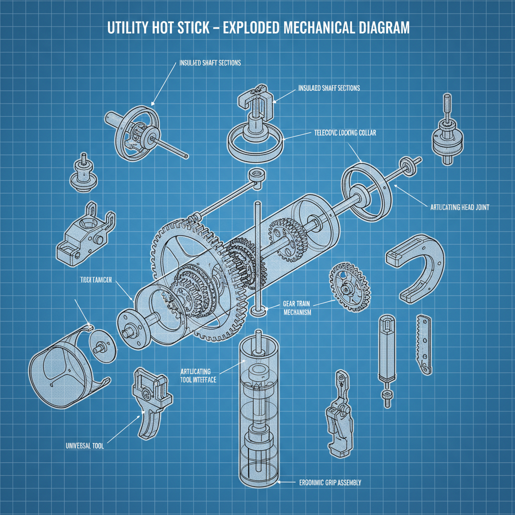 The Essential Guide to Utility Hot Sticks Ensuring Electrical Worker Safety