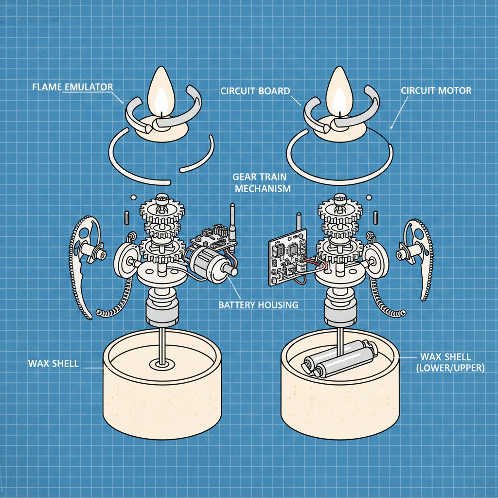 Enhance Your Home Decor with Extra Large Flameless Pillar Candles