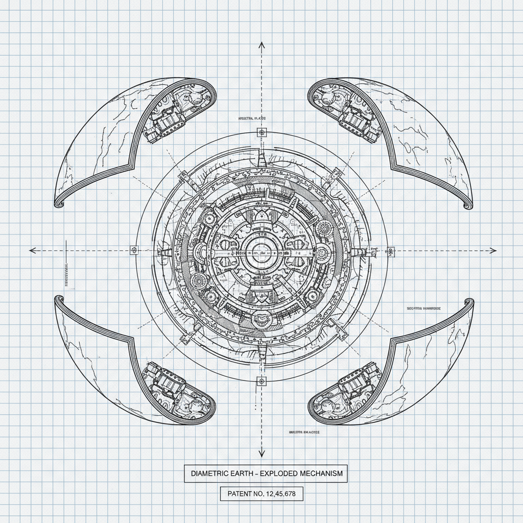 Exploring the Diametric Earth Concept and Alternative Geological Models