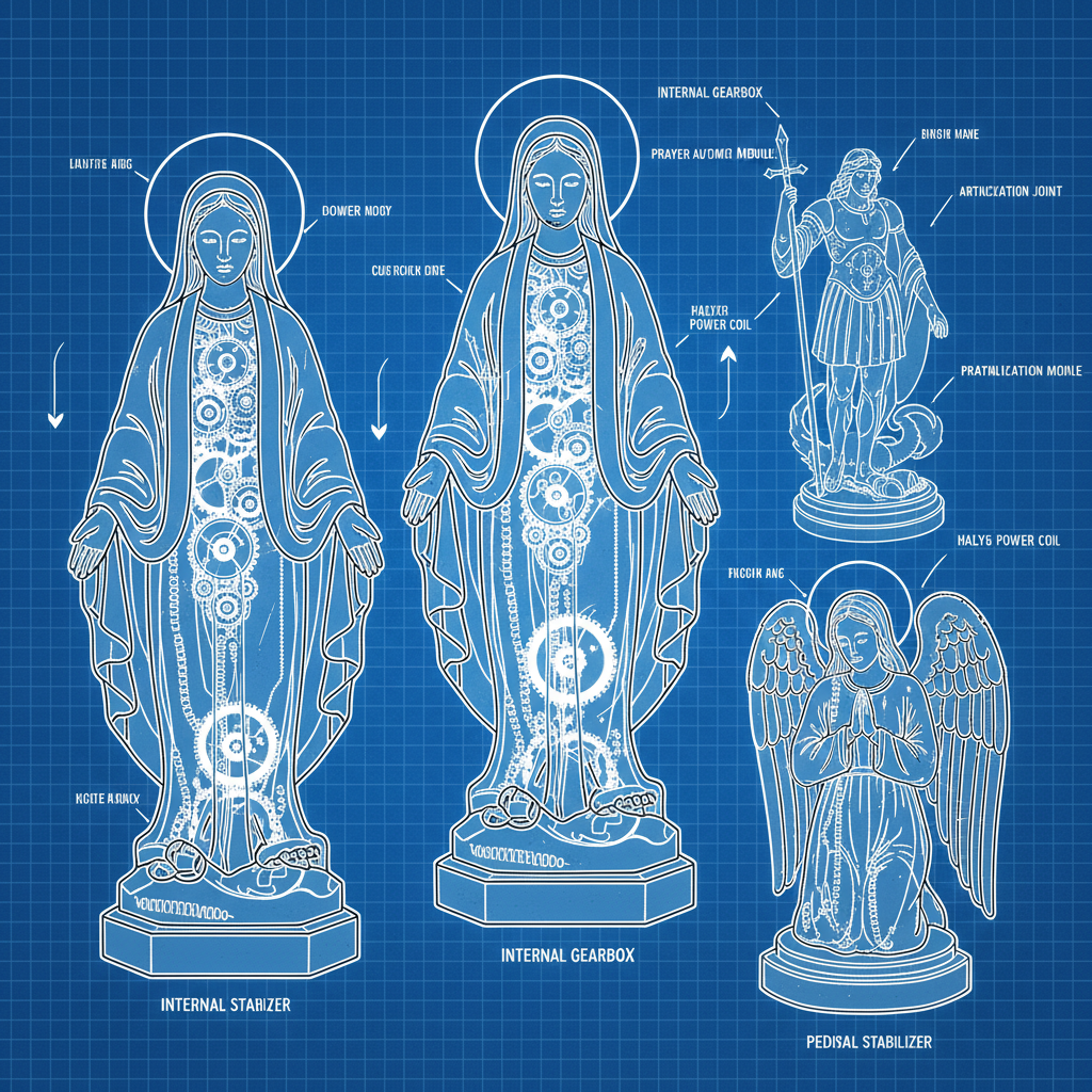 Enhance Your Garden with Beautiful Religious Lawn Statues and Design Ideas