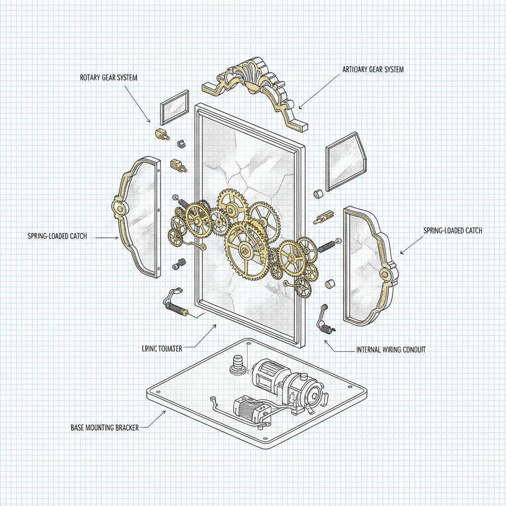 Enhance Your Interiors with Stunning Antique Mirror Wall Panels