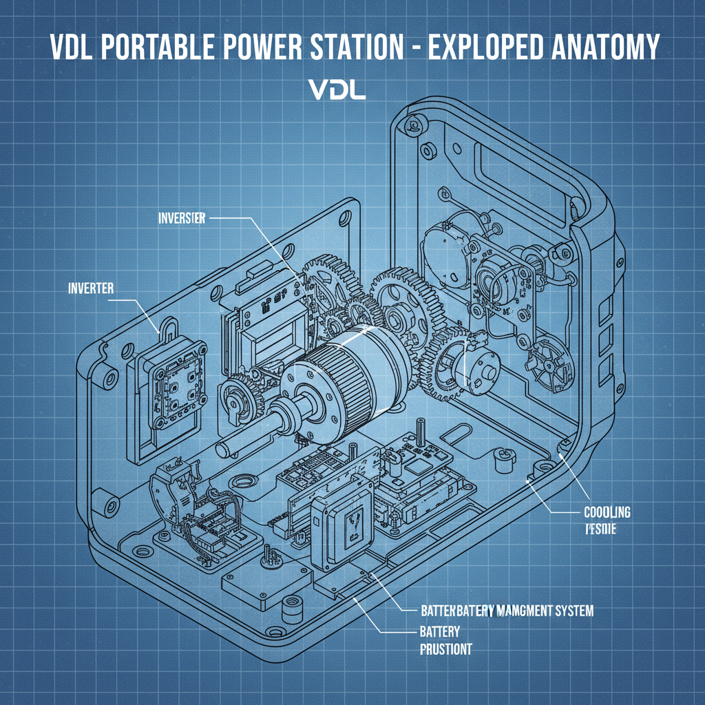 VDL Portable Power Station Your Reliable Energy Solution for Any Adventure