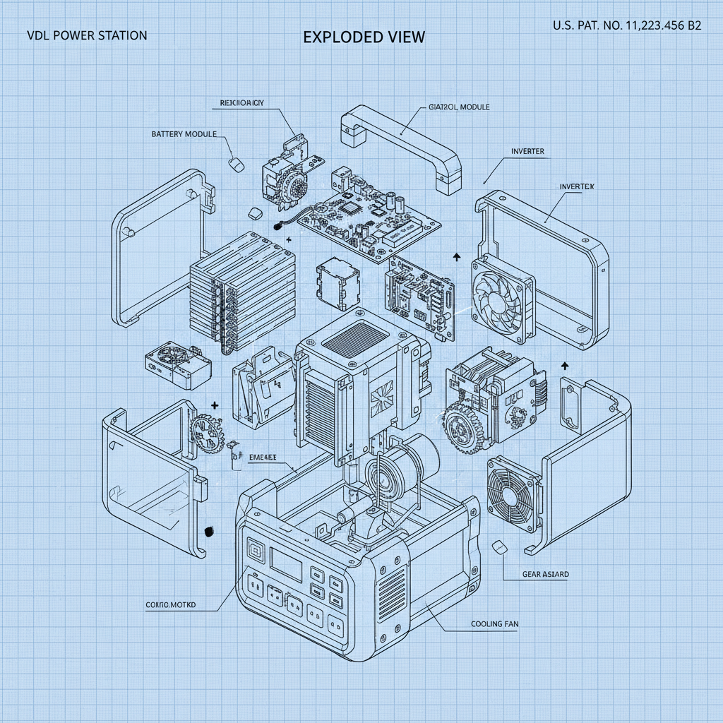 VDL Portable Power Station Your Reliable Energy Solution for Any Adventure