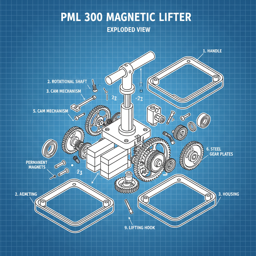 Maximize Lifting Efficiency with the Powerful PML 300 Magnetic Lifter