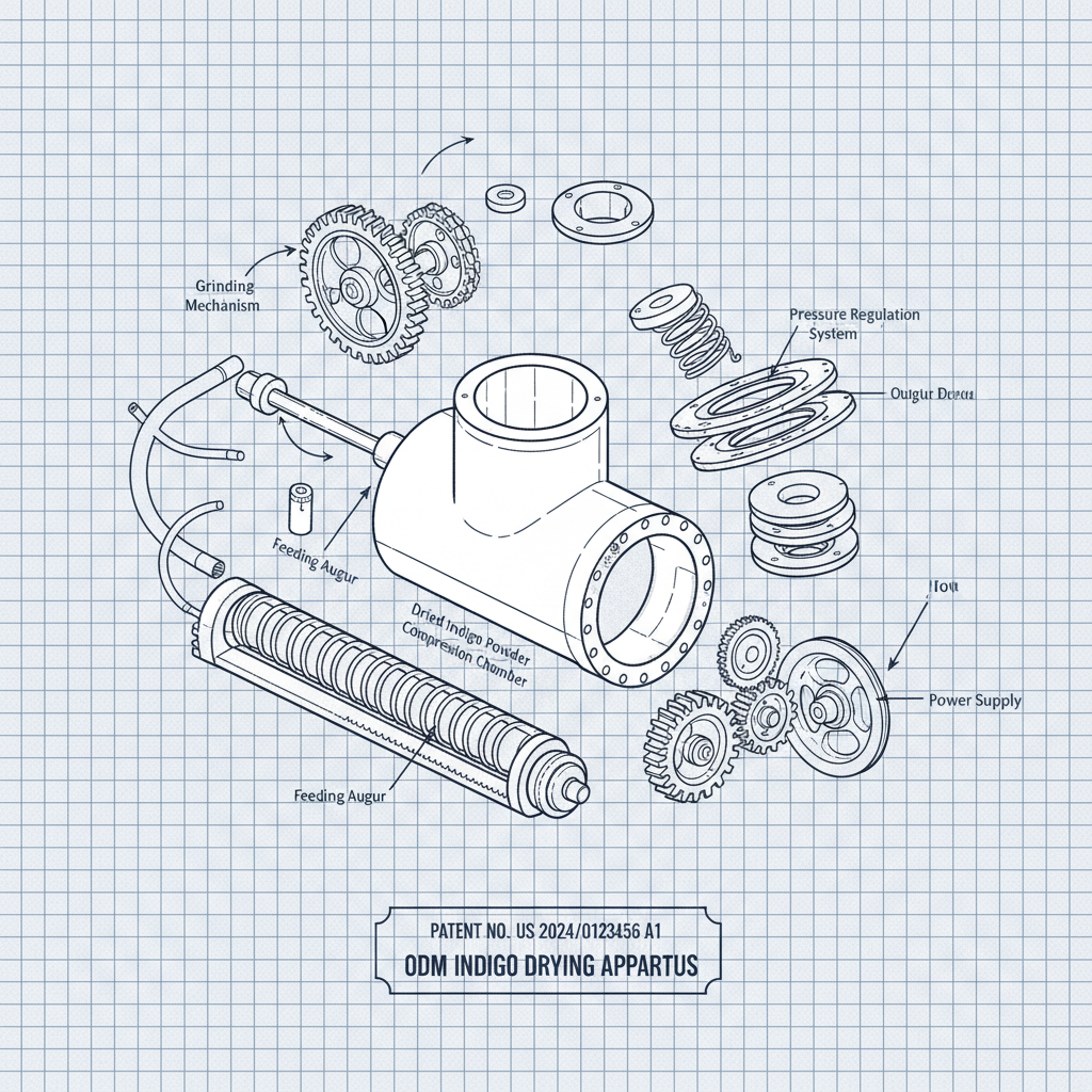 High Quality odm dried indigo powder for Textile and Cosmetic Industries