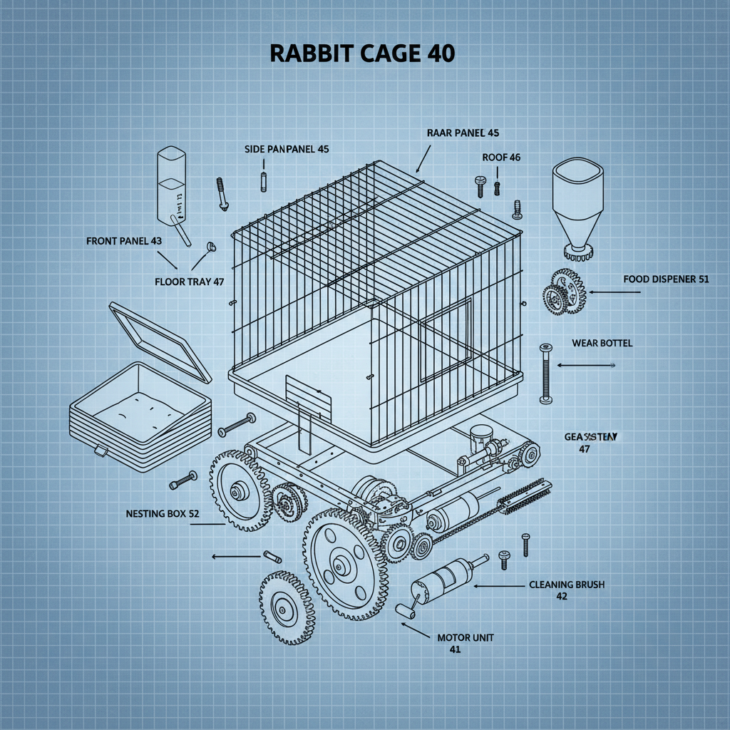 Choosing the Ideal Rabbit Cage 40 for a Happy and Healthy Pet