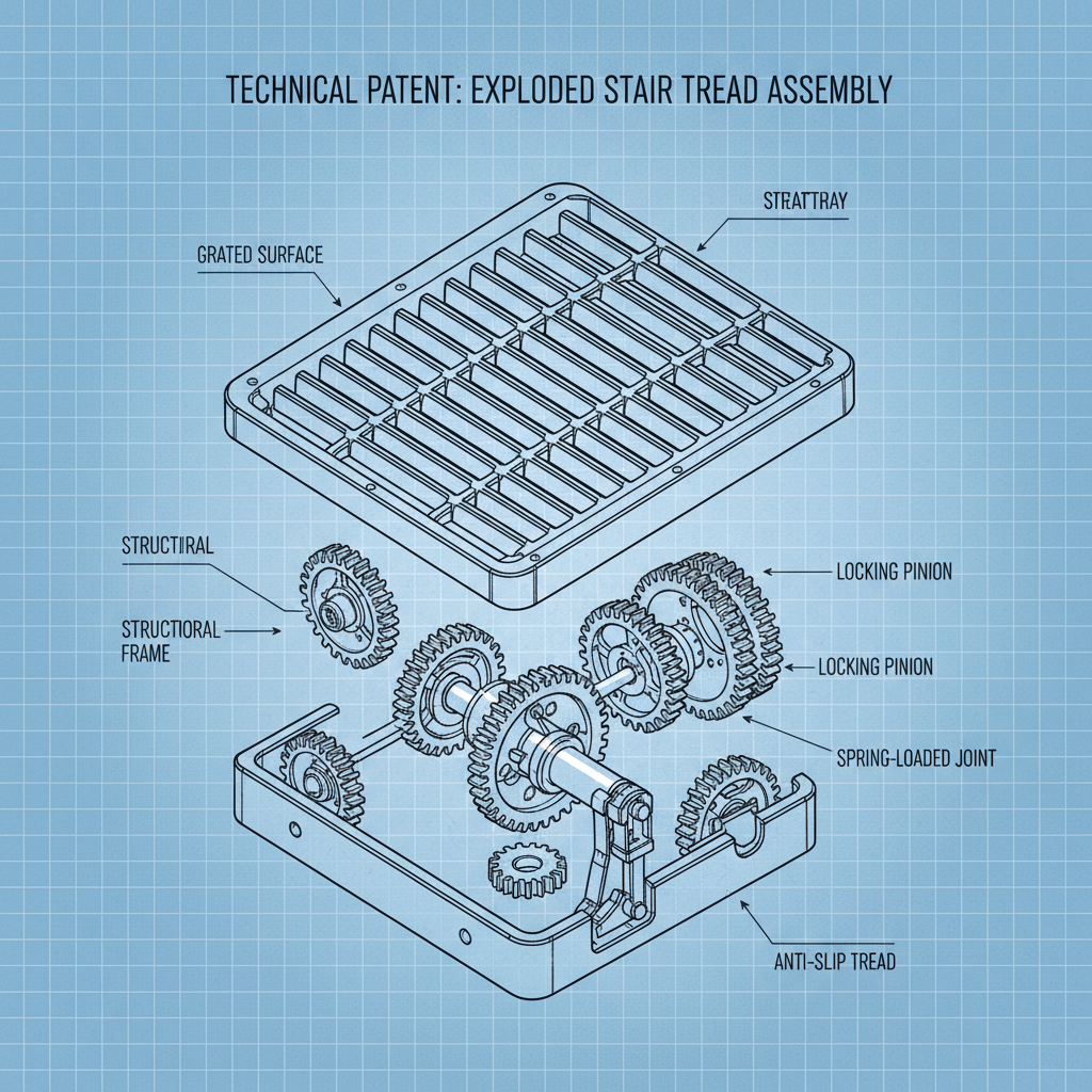 Enhance Workplace Safety with Durable Grated Metal Stair Treads
