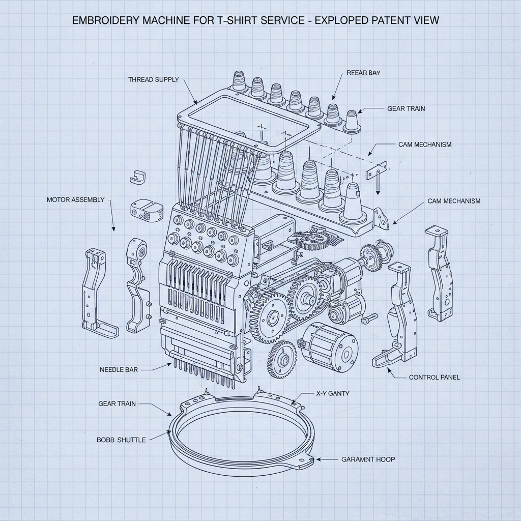 Premium Embroidery Machine for T Shirts Service and Solutions