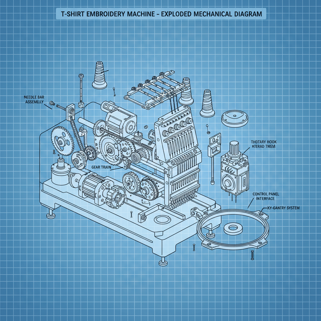 Premium Embroidery Machine for T Shirts Service and Solutions