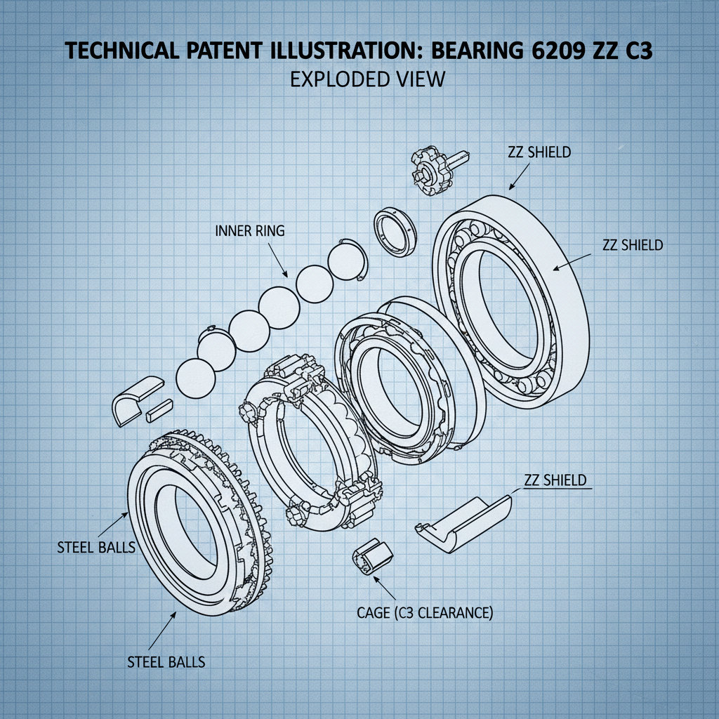 Comprehensive Guide to the 6209 ZZ C3 Bearing Features and Applications
