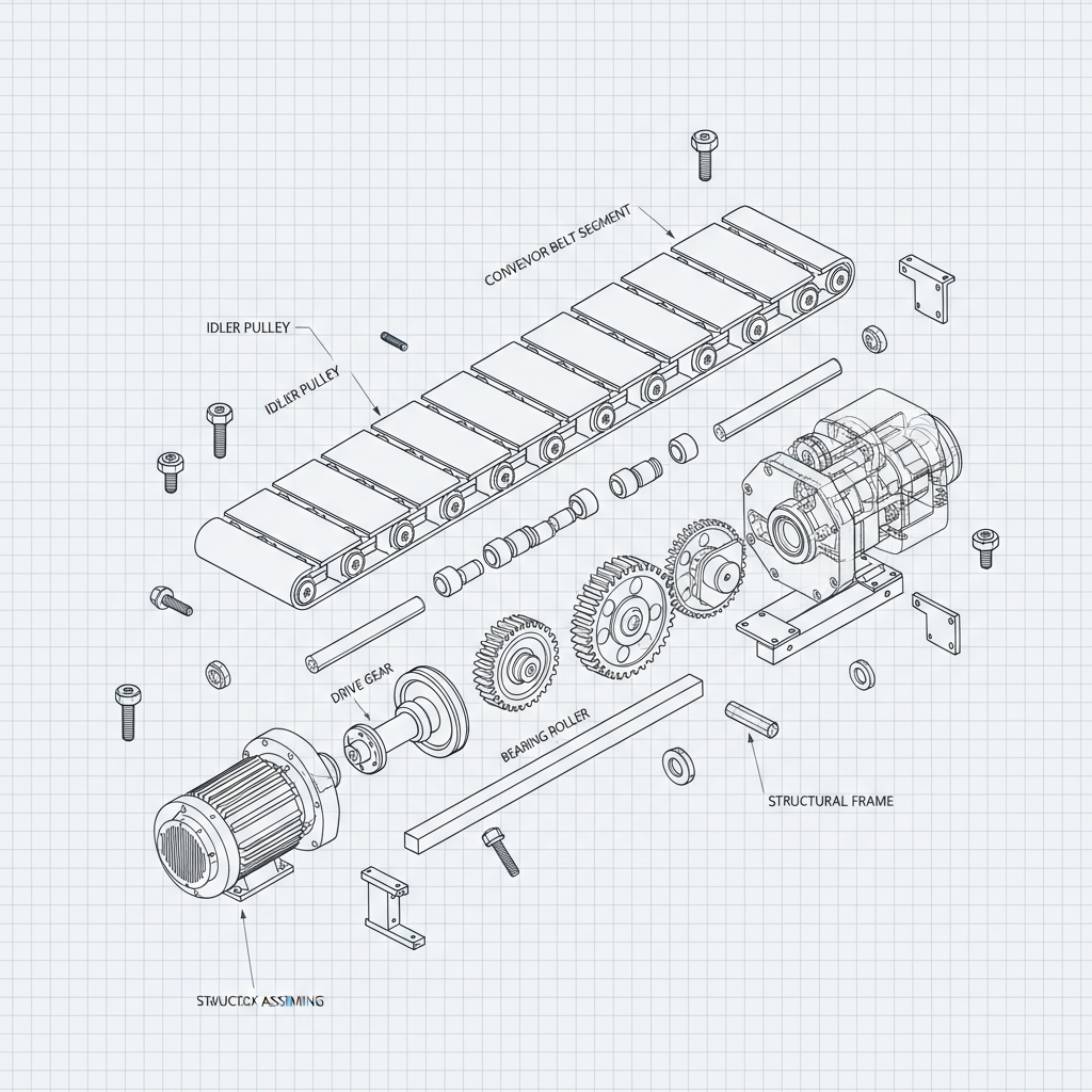 Essential Components of Conveyor Systems for Optimal Material Handling