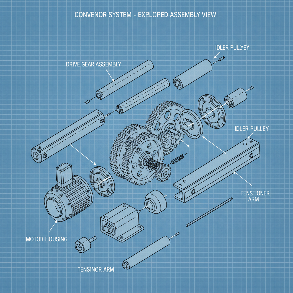 Essential Components of Conveyor Systems for Optimal Material Handling