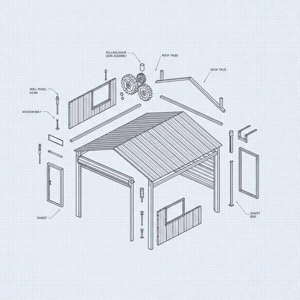 Durable Metal Garage Delivered and Installed Solutions for Your Property