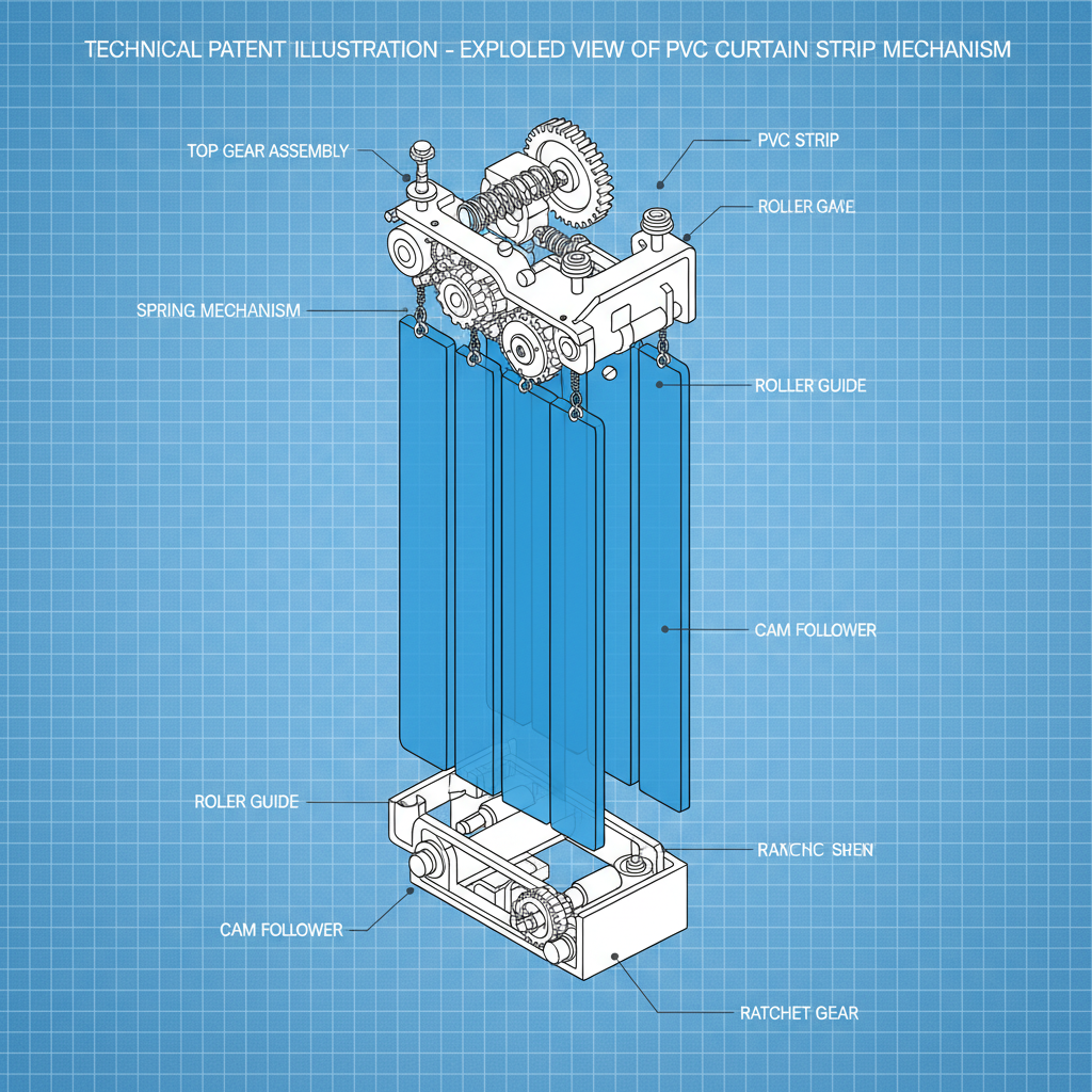 High Quality PVC Plastic Curtain Strips for Temperature Control and Noise Reduction