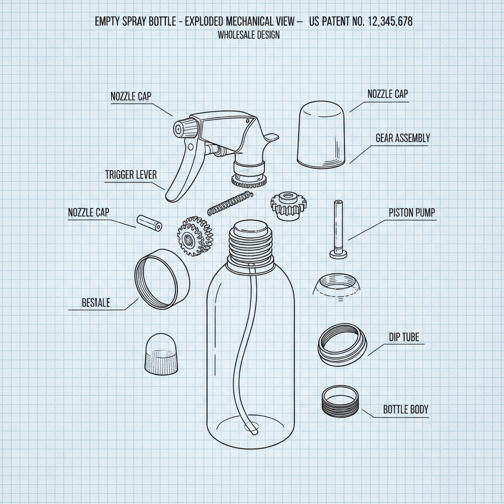 Find Reliable Empty Spray Bottles Wholesale for Your Business Needs