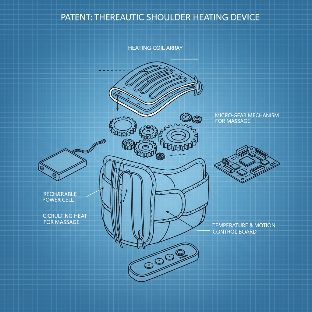 Effective Heating Pad for Sore Shoulder Pain Relief and Recovery