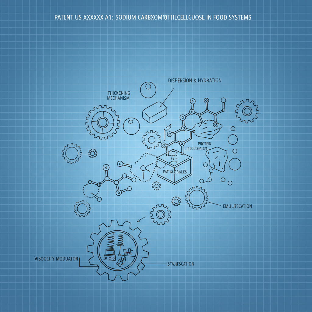 Exploring the Multifunctional Role of Sodium Carboxymethylcellulose in Food Applications